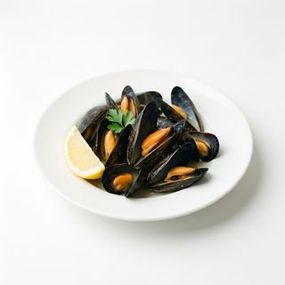 Steamed Mussels