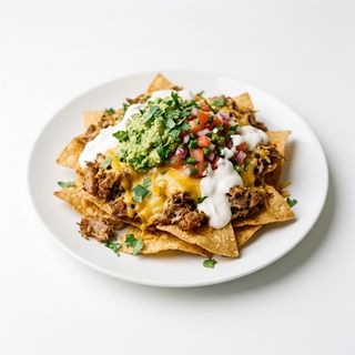 Nachos con Carnitas