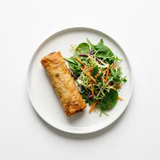 Rollo Con Ensalada