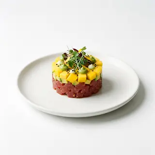 Tartar de tonyina i mango