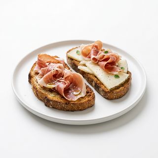 Torrada Fría De Jamón Del País Con Queso (2 uds)