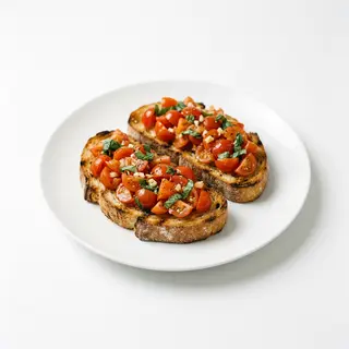 Bruschetta Clásica De Tomate