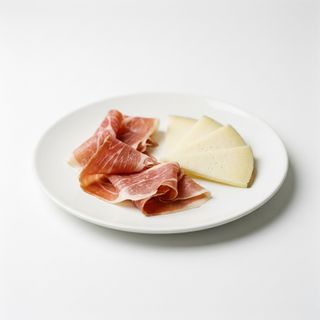 Plato Jamón Y Queso