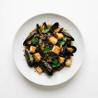Mejillones A La Pimienta