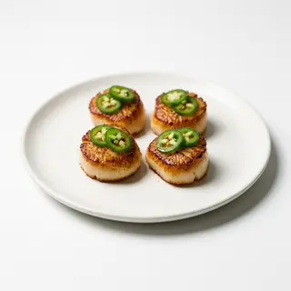 Vieiras Con Jalapeño (4 Uds.)