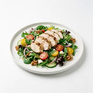 Ensalada Poco A Poco De Pollo