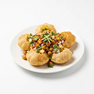Chana Chat Puri