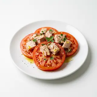 Tomate Con Atún
