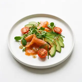 Ensalada De Salmón Ahumado