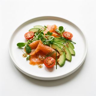 Ensalada De Salmón Ahumado