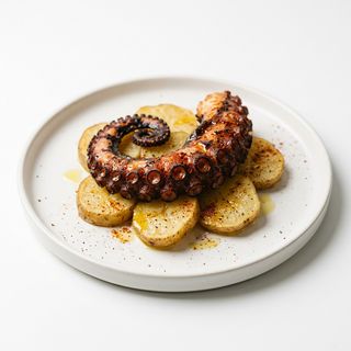 Pata De Pulpo Al Horno