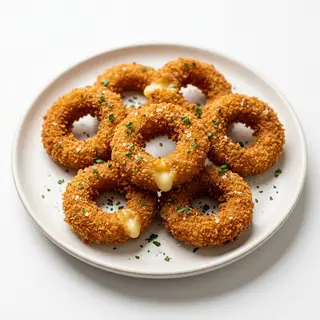 Anelli di pollo e formaggio