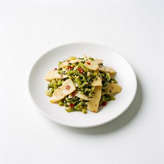 Verduras Encurtidas Con Brotes De Bambú
