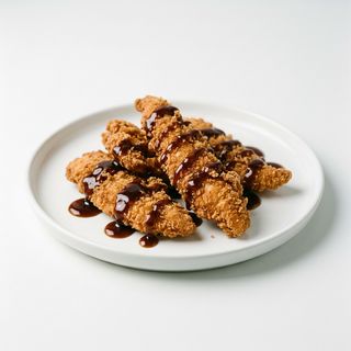Tiras De Pollo Rebozadas (Ración)