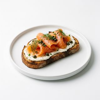 Tosta De Salmón 