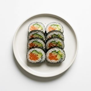 Futomaki con salmone