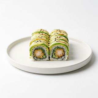 Uramaki Langostino Tempura Roll