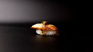 Nigiri De Anguila Foie Lima Rayada 2 Pzs.