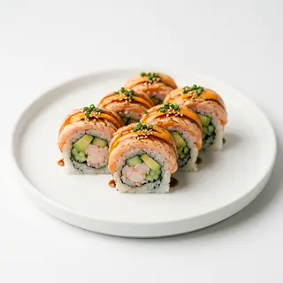 158. Salmone scottato roll