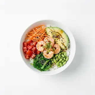 187. Poke bowl shrimp