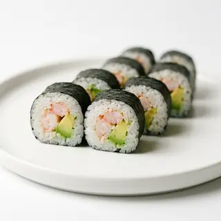 Maki De Gambas Y Aguacate (8 Uds.)