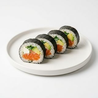 Futomaki Salmón Philadelphia (4 Uds.)