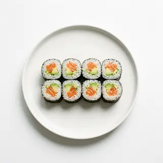 M9. Maki De Salmón Y Aguacate (8 Uds.)