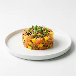 Tartar Salmón Con Mango