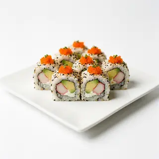 A12. Uramaki Aguacate Con Palito De Surimi (8 Uds.)
