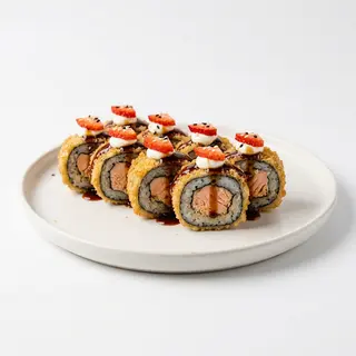 Maki Frito De Fresa (8 Uds.)