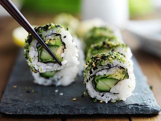 Uramaki vegetariano