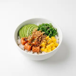 Sushi Poke De Salmón