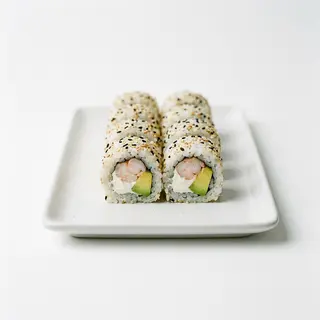 U6. Uramaki De Langostino Con Queso (8 Uds.)