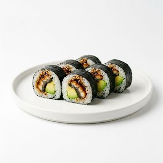 Futomaki Anguila Con Aguacate