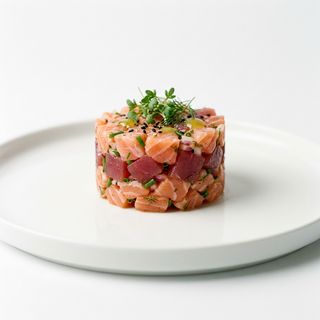 Salmon and tuna