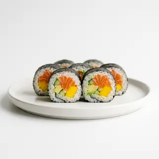 Spring Salmón Con Mango
