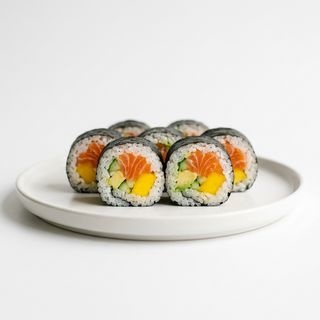 Spring Salmón Con Mango