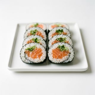 Futomaki Salmón y Cebolla (10 uds.)