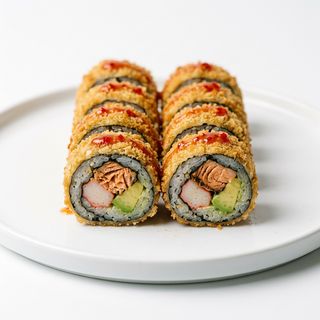 Futomaki łosoś grill
