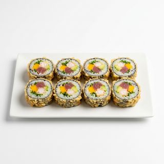 Futomaki Atún Especial Tempura (8 Uds.)