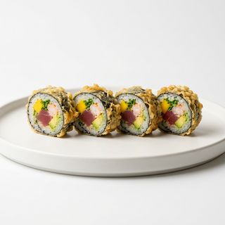 Futomaki Atún Especial Tempura  (4 Uds.)