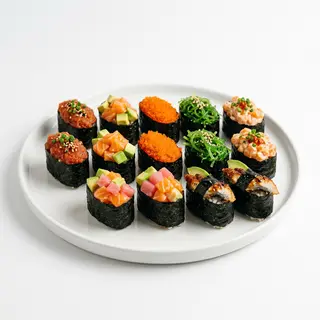 Bandeja de gunkan (14 uds.)