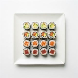 Bandeja de maki (16 uds.)