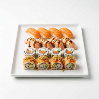 Bandeja de sushi D (16 uds.)