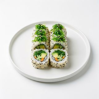 221 - California vegetal con wakame (8 uds)