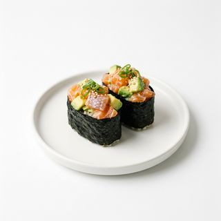 Gunkan Salmón Y Aguacate (2 Ud.)