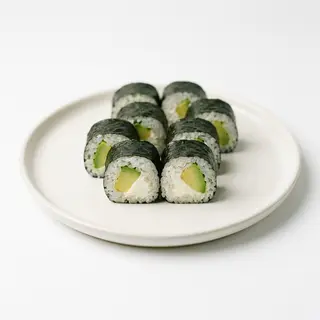 Maki aguacate con queso (8 Piezas)