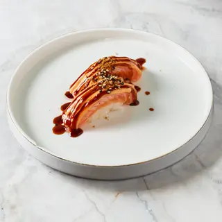 Niguiri Salmón Braseado Con Salsa Teriyaki (Ud.)