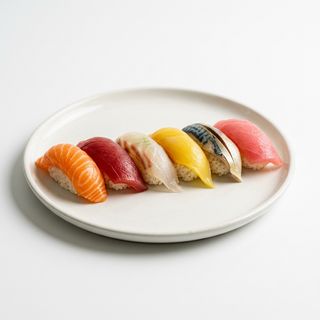 Rainbow Nigiri (6 Piezas)