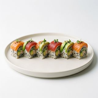 Rainbow Uramaki (8 Pzs.)